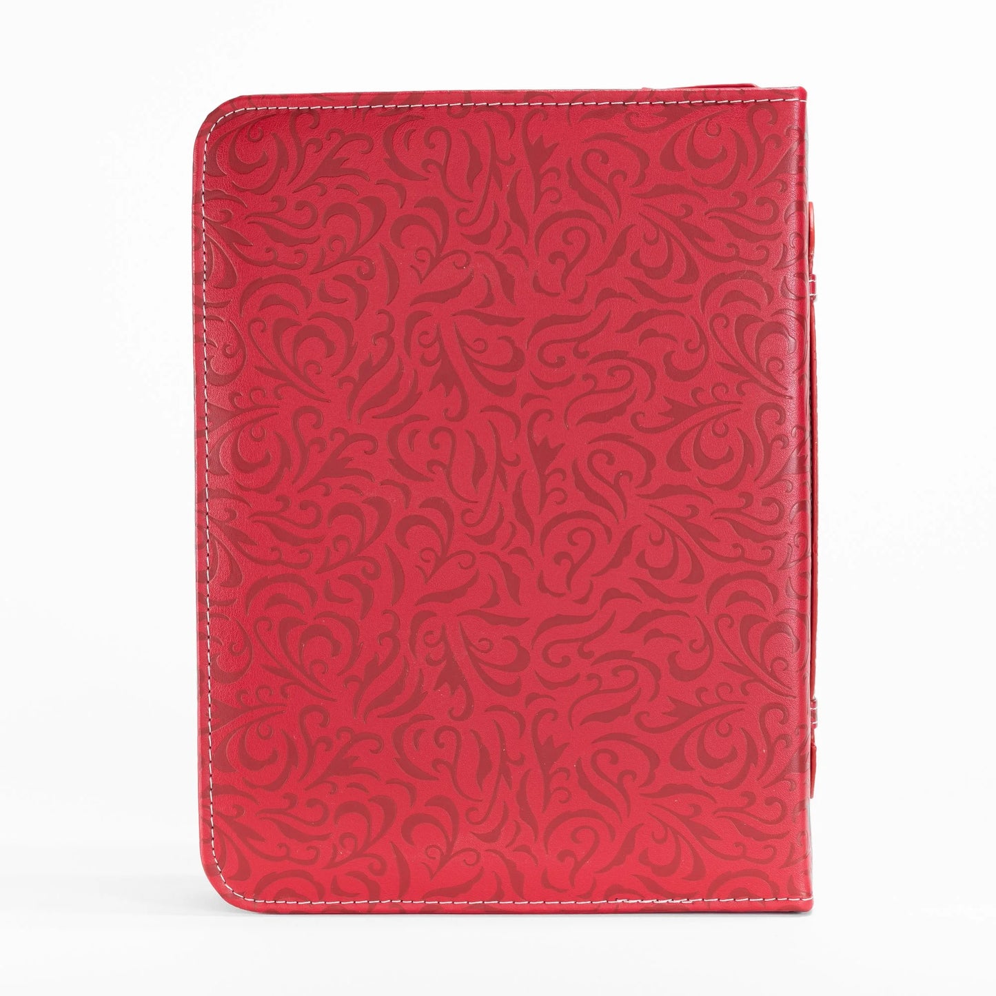 Bible Cover-X Large-Red-Everlasting Love-2018 Divine Details